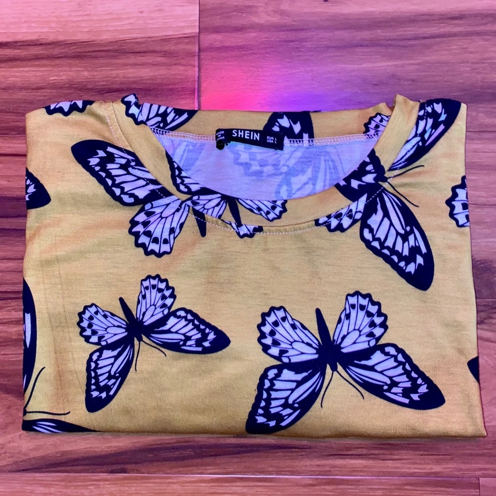 Shein Butterfly T-Shirt